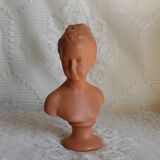 Bust Louise terracotta