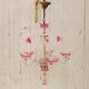 Murano glass chandelier romantic Casanova style
