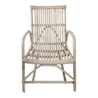 Rattan armchair