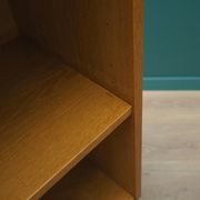 Bibliothèque en frêne, design danois, années 1970, fabriquée par Domino Møbel