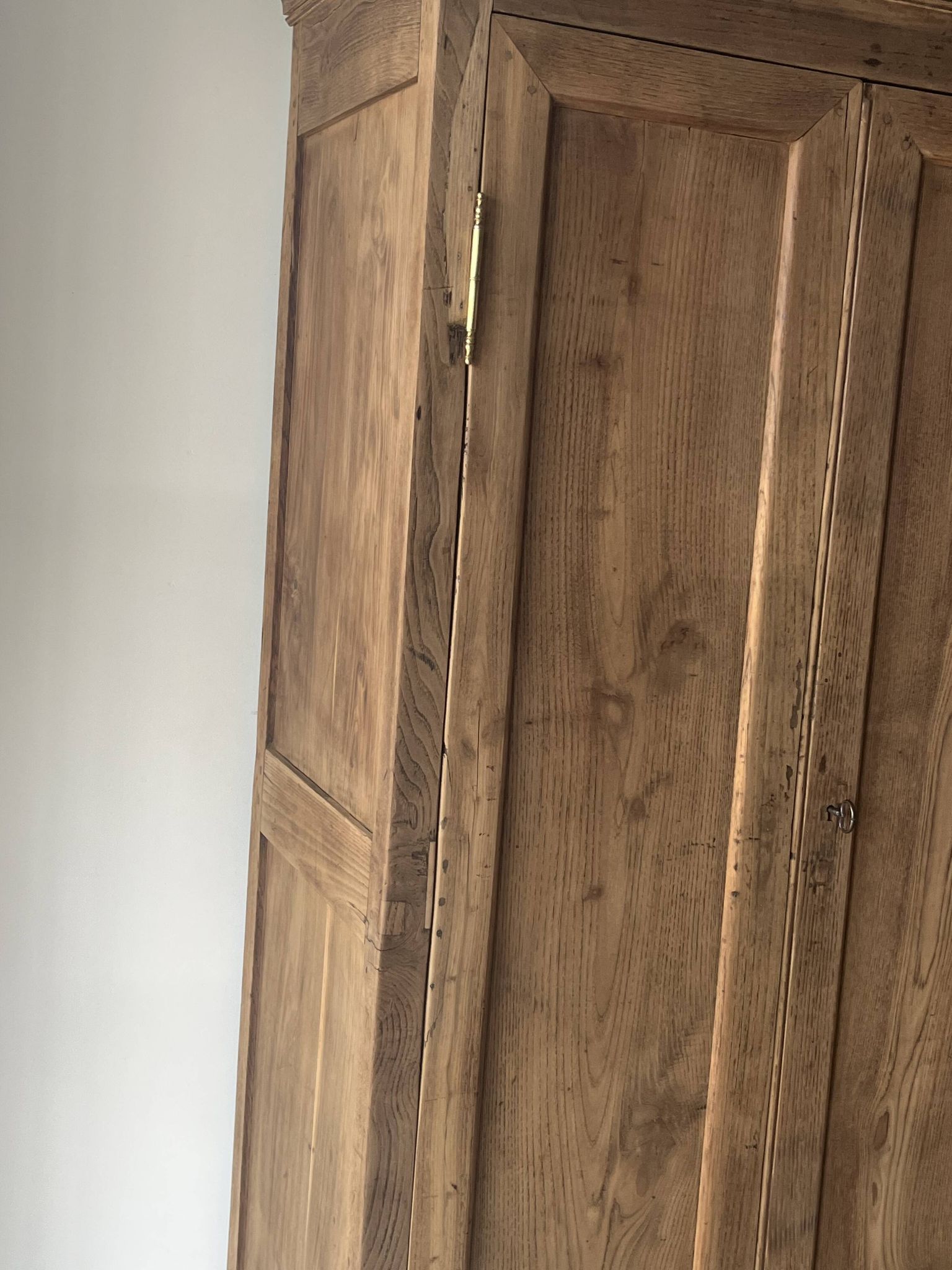 Antique chestnut wardrobe