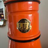 Vintage orange LUC coffee maker from the 70s