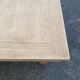 Renovated 19th-century oak extendable farmhouse dining table 160-240cm