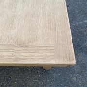 Renovated 19th-century oak extendable farmhouse dining table 160-240cm