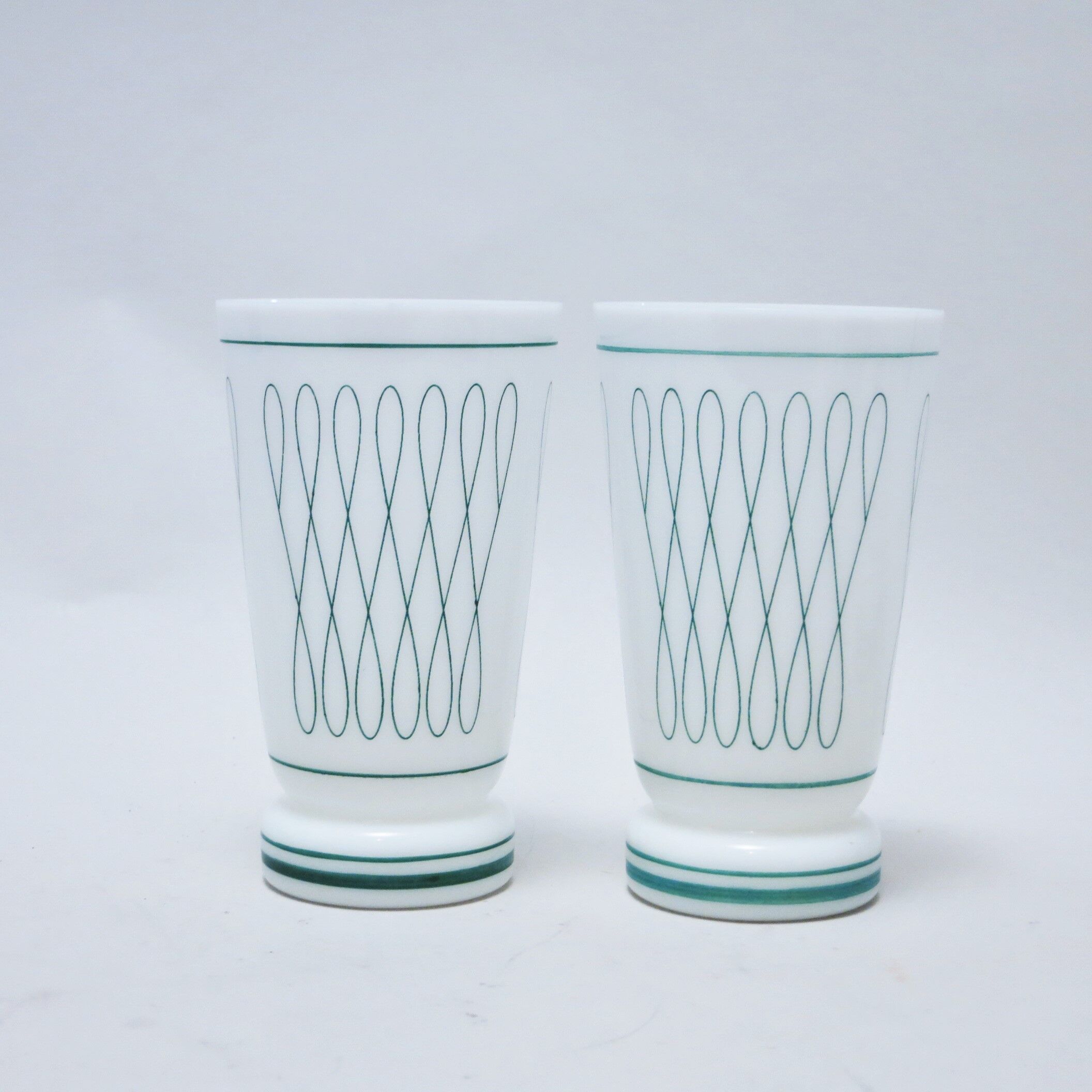 40s opaline orangeade service