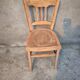 Cane bistro chair in the style of Thonet or Baumann