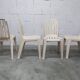 Set of 4 Samba chairs, manufactured by Henry Massonnet, designed by Pierre Paulin
