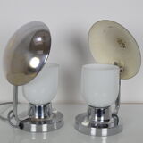 Pair of Art Deco Table Lamps/Napako,1940's.