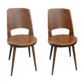 Pair of chairs Baumann model Mondor 60s