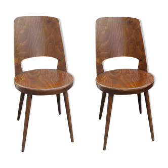 Pair of chairs Baumann model Mondor 60s