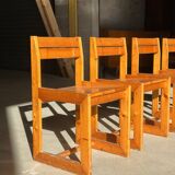 Solid pine chairs