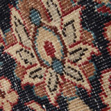 3x12 Persian Navy Blue Runner Rug, 80x378Cm