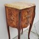 Louis xv style bedside table in rosewood marquetry