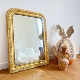 Ancien miroir Louis philippe  73x65 cm