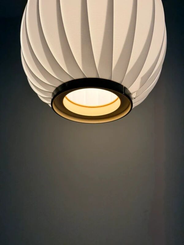 Vintage Hoyrup Bojan large (rare version) by Lars Schioler - Danish design lamp