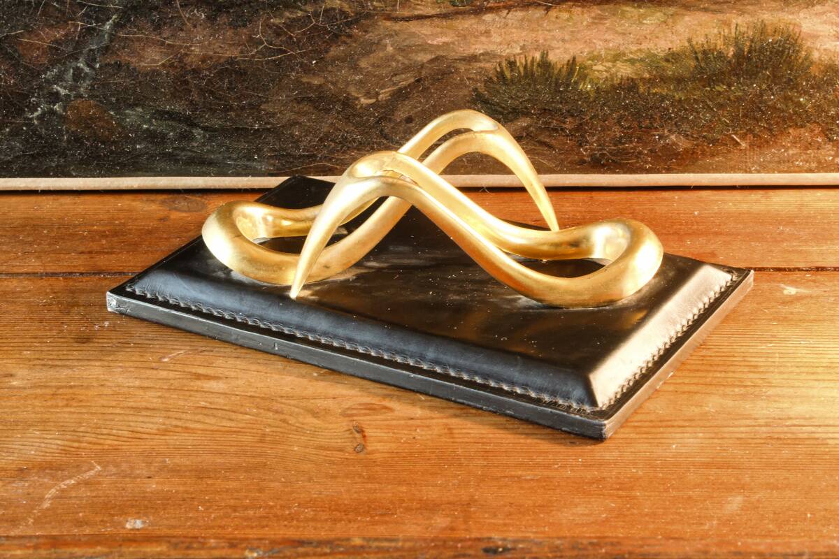 Longchamp pipe holder / Carl Aubock / 1950s