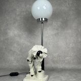 Art Deco table lamp by Emanuel Kodet Julián for Bechyně