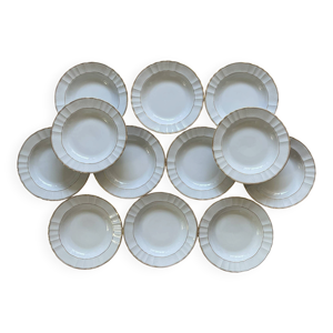 12 assiettes creuses