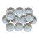 12 deep plates in Limoges porcelain by Bernardaud