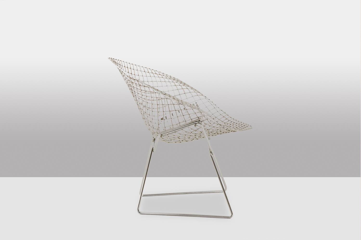 Série de 4 fauteuils « Diamond ». Années 1970, Harry Bertoïa pour Knoll