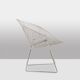 Série de 4 fauteuils « Diamond ». Années 1970, Harry Bertoïa pour Knoll