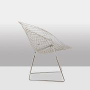 Harry Bertoia for Knoll. Set of 4 "Diamond" chairs. 1970s.