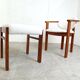 Vintage armchair with footstool, 1960s