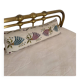 Exceptional cushion in handwoven vintage Greek te