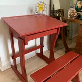 Red desk