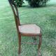 3 chaises cannées de style louis Philippe