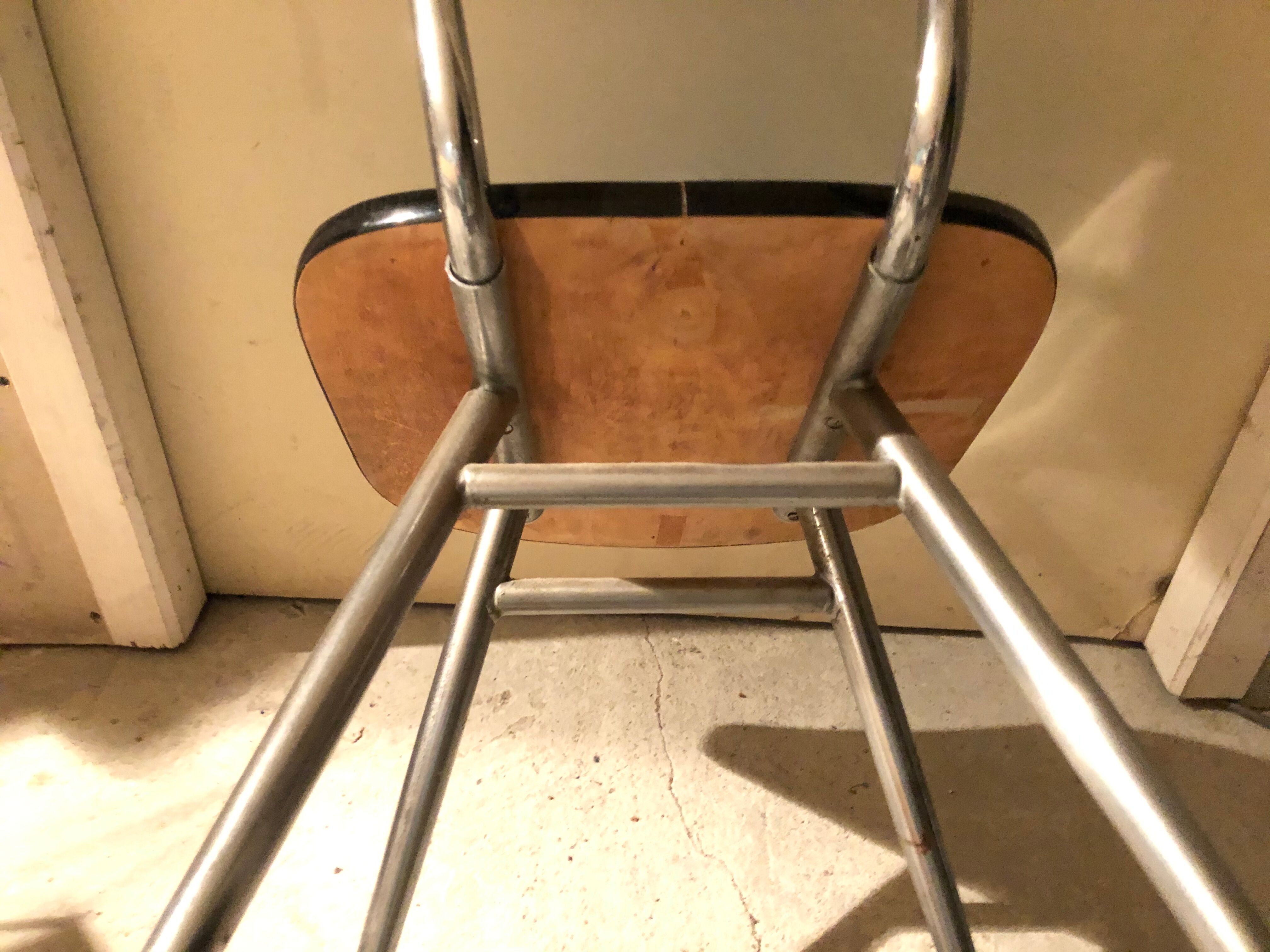 Pair of Formica chairs