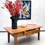 Solid elm coffee table