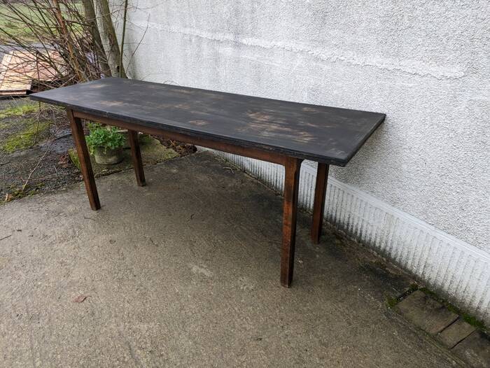 Farm table, console