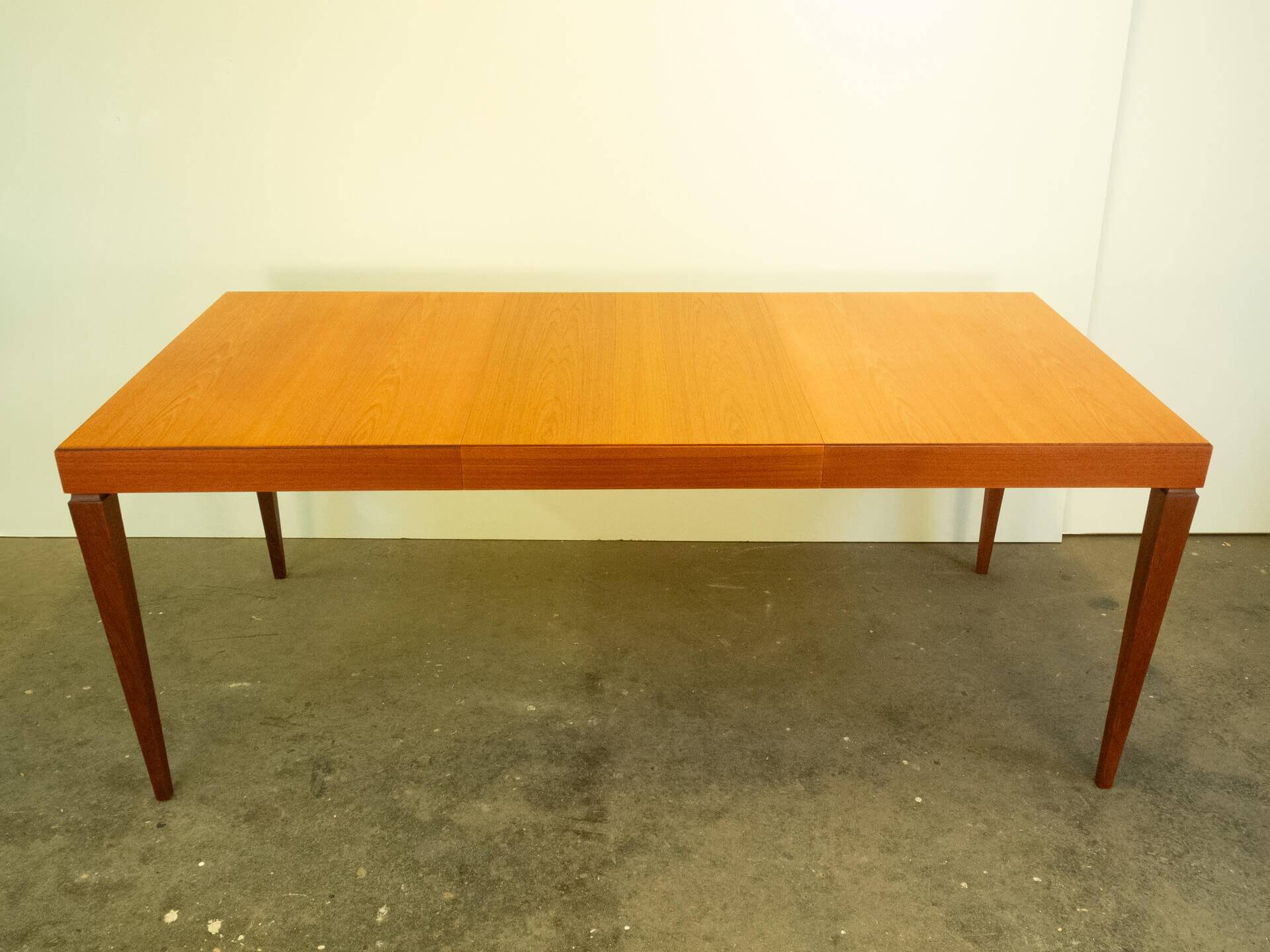 Extendable dining table, teak, Vintage from the 60s