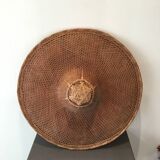 Chapeau asiatique rotin