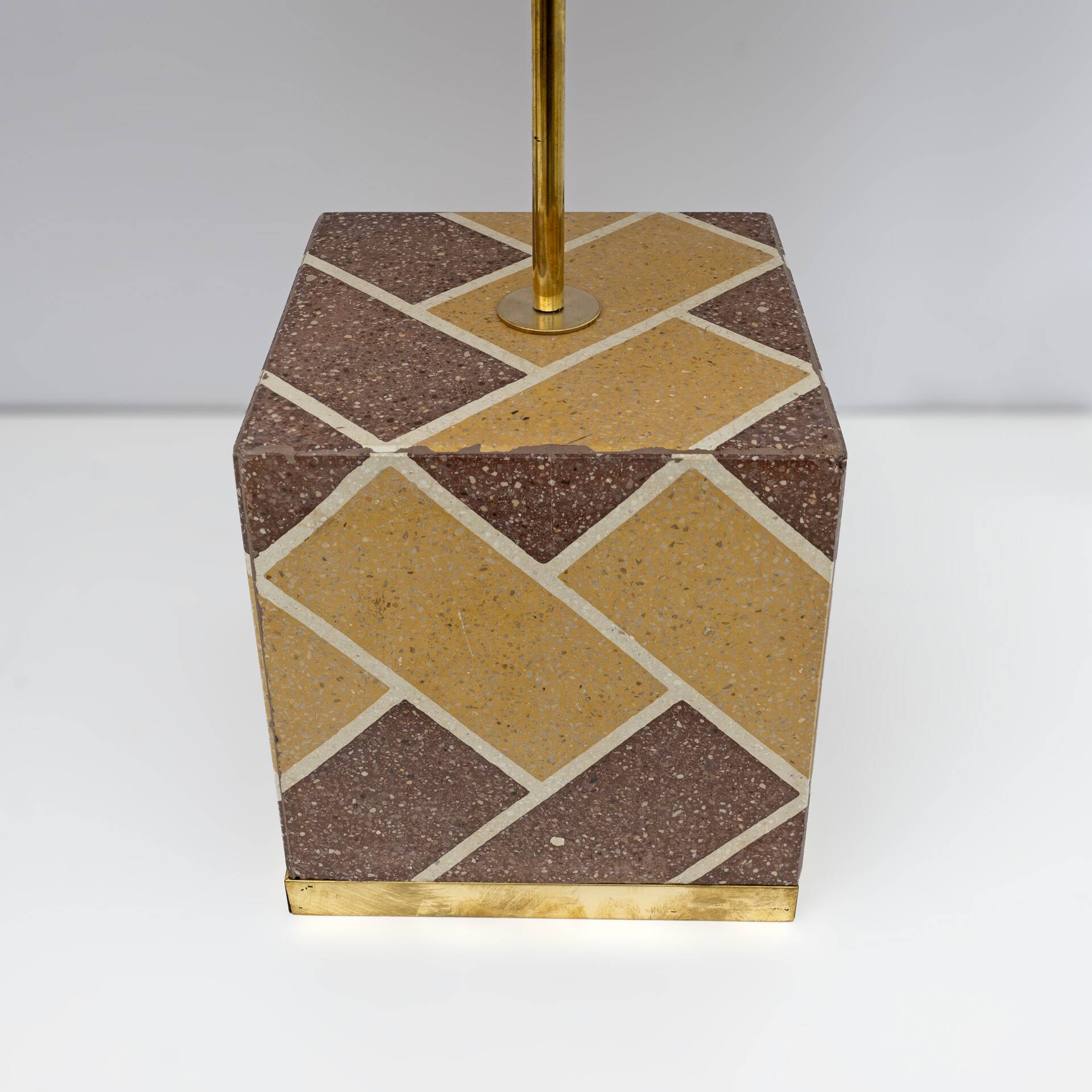 Pair of Liberty Era Italian Cementite Table Lamps
