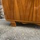 1950s French Art Deco Design Walnut Bookcase