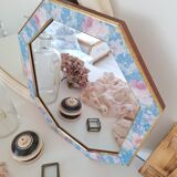 Vintage octagon mirror