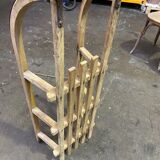 luge traineau ancien alsace Décoration Noel DAVOS 1950