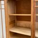 Bibliothèque en chêne clair années 30