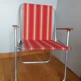 Folding garden or camping armchair