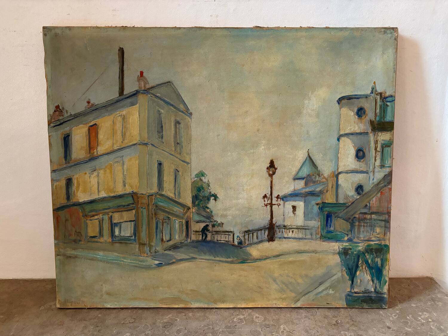 View of Montmartre from the 20th century