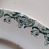 Set of 12 Saint Amand ironstone plates, Richelieu model