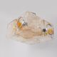Vintage 70s murano glass chandelier design sugar tones for veart