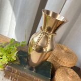 Vintage brass vase