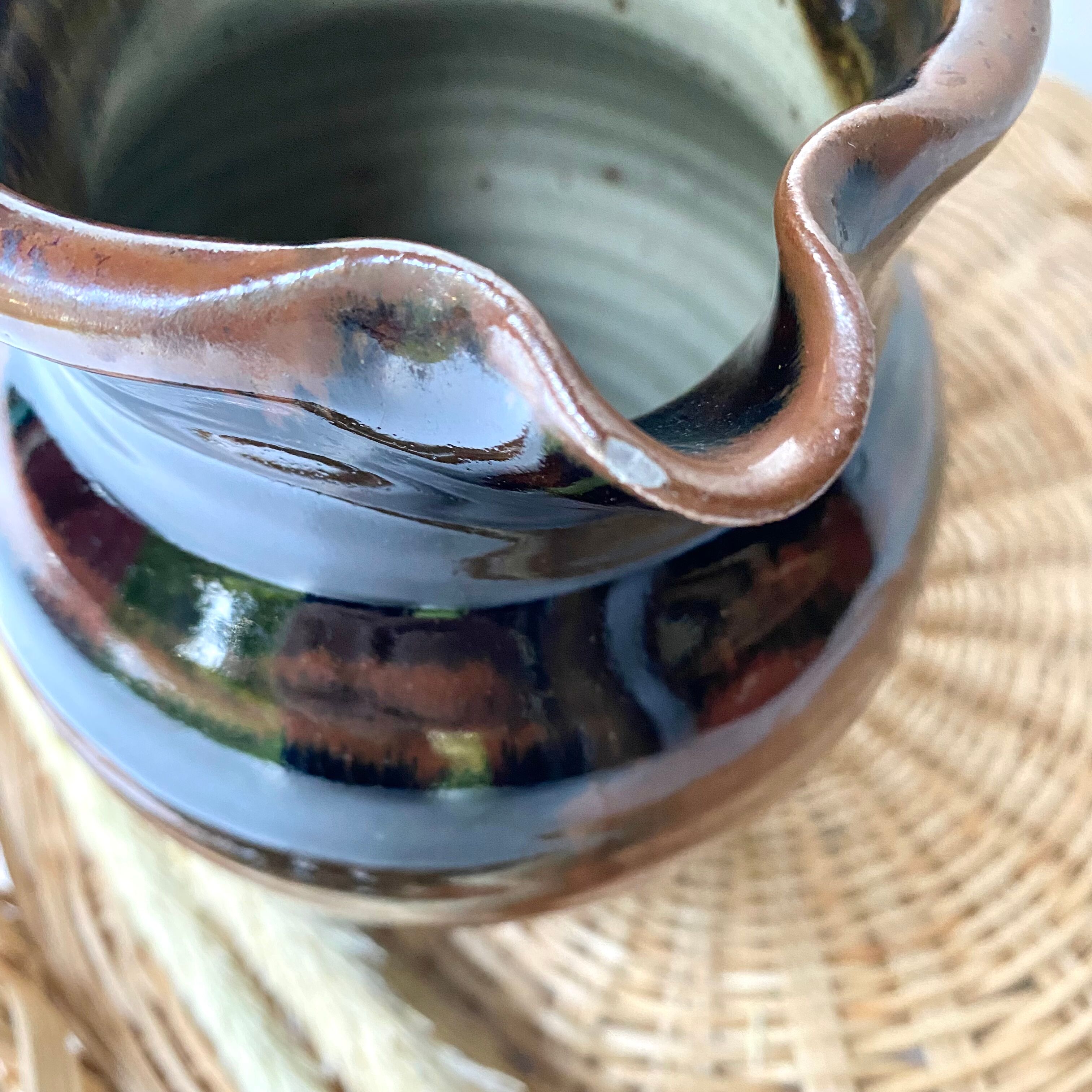Vintage stamped pitcher
