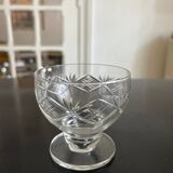 set of old chiseled glasses