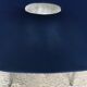 Barrel chair by Pierre Guariche - stainless steel base