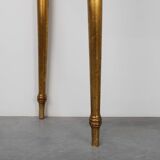 Hollywood Regency Console Table by Deknudt, Belgium 1980s