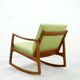 Paire de rocking chair par Ole Wanscher pour France & Søn, 1950s